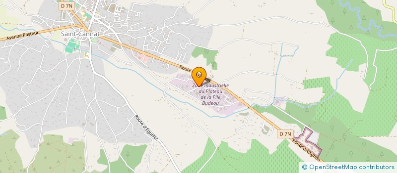 localisation de l'entreprise SCI POLARIS  SAINT-CANNAT