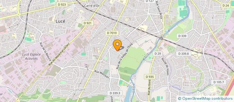 localisation de l'entreprise SCI POLARIS à LUISANT