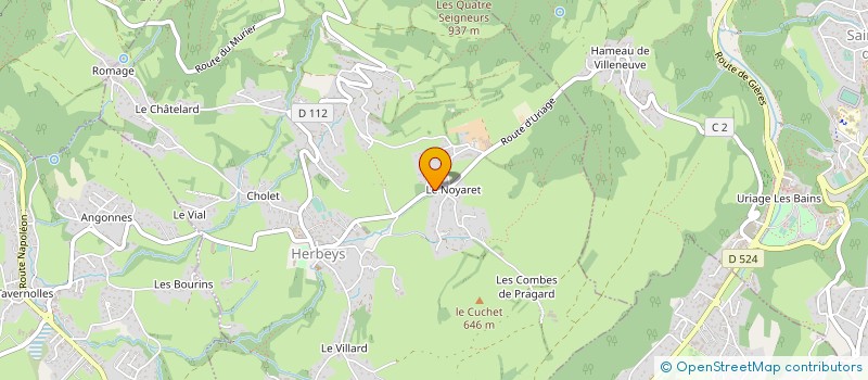 localisation de l'entreprise SCI POLARIS  HERBEYS