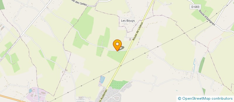 localisation de l'entreprise SCI POLARIS  EPAIGNES