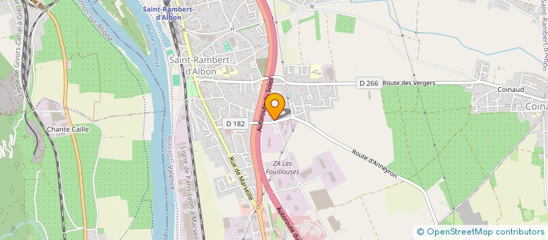 localisation de l'entreprise SCI POLAT  SAINT-RAMBERT-D'ALBON