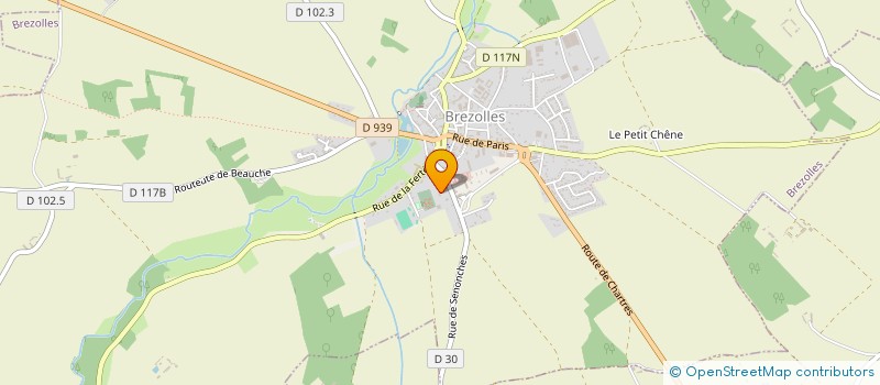 localisation de l'entreprise SCI POLCATSOF à BREZOLLES