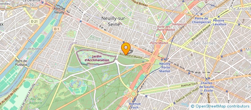 localisation de l'entreprise SCI POLE à NEUILLY-SUR-SEINE