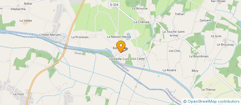 localisation de l'entreprise SCI POLE IMMO  FEGREAC