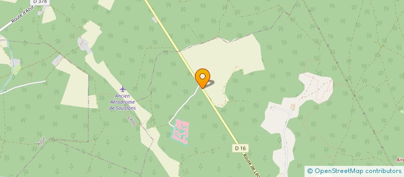 localisation de l'entreprise SCI POLE MECANIQUE DES PINS  MAGESCQ