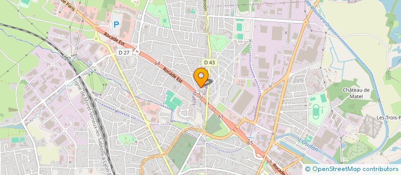 localisation de l'entreprise SCI POLE MEDICAL DES SABLES  MABLY