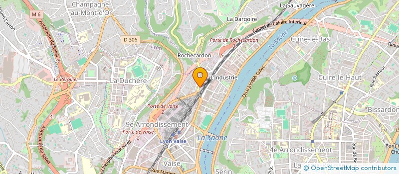 localisation de l'entreprise SCI POLE MEDICAL VAISE  LYON