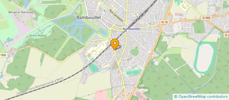 localisation de l'entreprise SCI POLE NORD  RAMBOUILLET