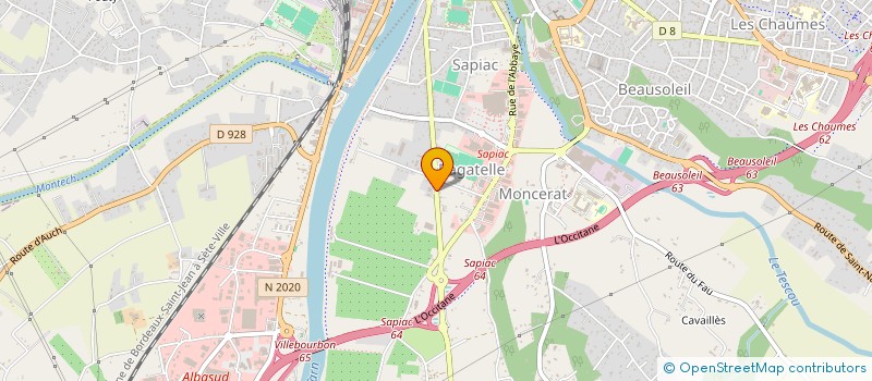 localisation de l'entreprise SCI POLE POSITION  MONTAUBAN