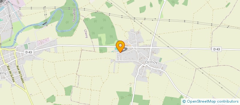 localisation de l'entreprise SCI POLELOU  ORMOY