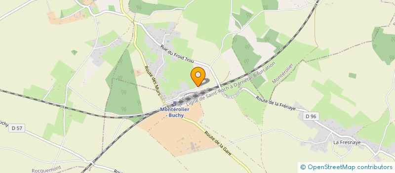 localisation de l'entreprise SCI POLEMCO  MONTEROLIER