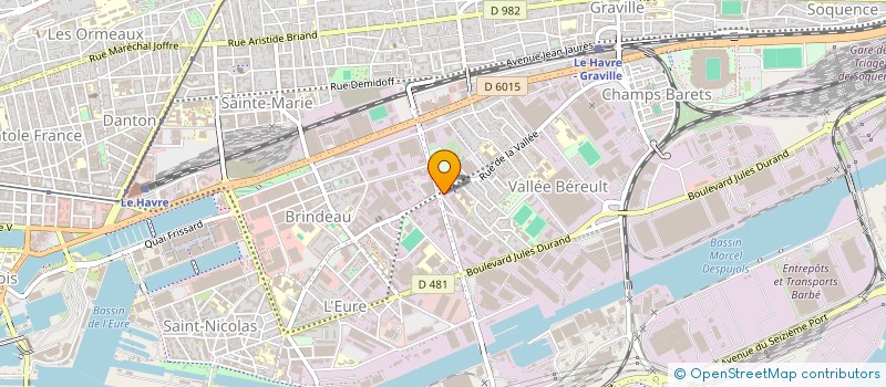 localisation de l'entreprise SCI POLEN à LE HAVRE