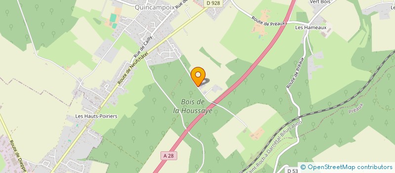 localisation de l'entreprise SCI POLEN-ESLETTES à QUINCAMPOIX