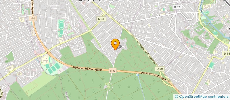 localisation de l'entreprise SCI POLES à MONTGERON