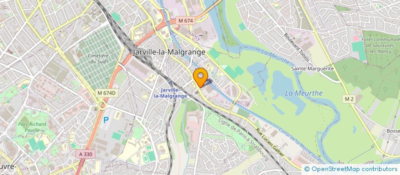 localisation de l'entreprise SCI POLESE  JARVILLE-LA-MALGRANGE