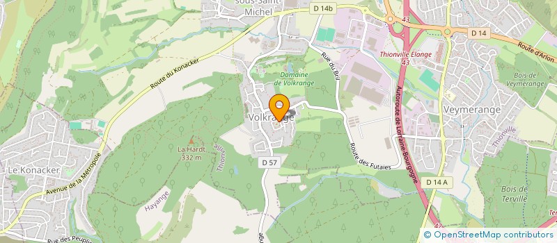 localisation de l'entreprise SCI-POLETTE à THIONVILLE
