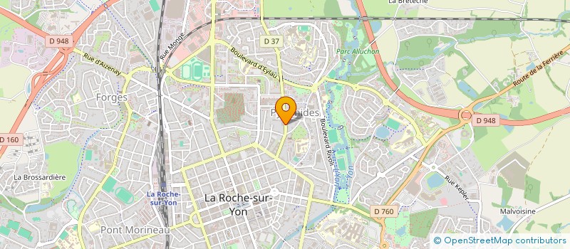 localisation de l'entreprise SCI POLHE à LA ROCHE-SUR-YON