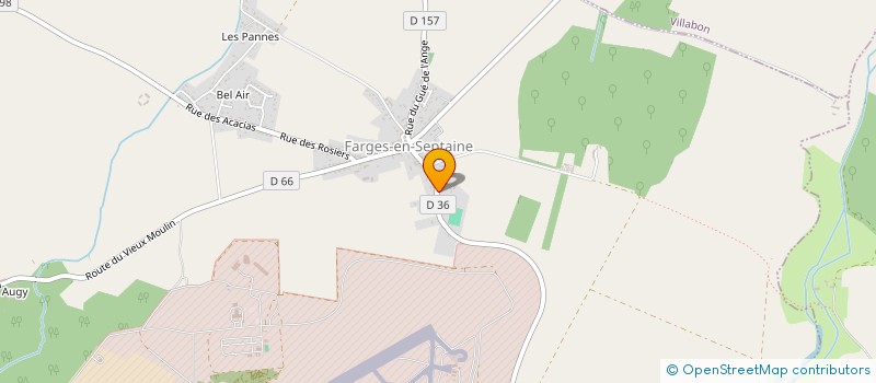 localisation de l'entreprise SCI POLICARD  FARGES-EN-SEPTAINE