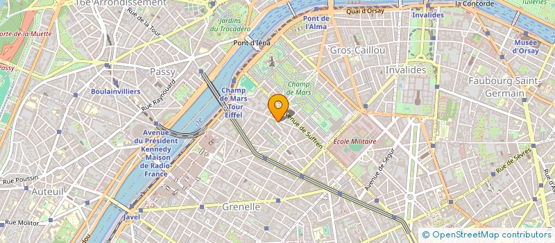 localisation de l'entreprise SCI POLIMO  PARIS