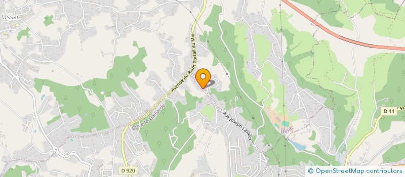 localisation de l'entreprise SCI POLINE  BRIVE LA GAILLARDE