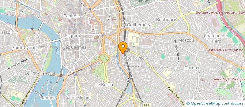 localisation de l'entreprise SCI POLIV'ANA à TOULOUSE