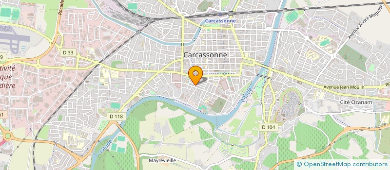 localisation de l'entreprise SCI POLKA à CARCASSONNE
