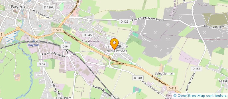 localisation de l'entreprise SCI POLLACHIUS  SAINT-MARTIN-DES-ENTREES