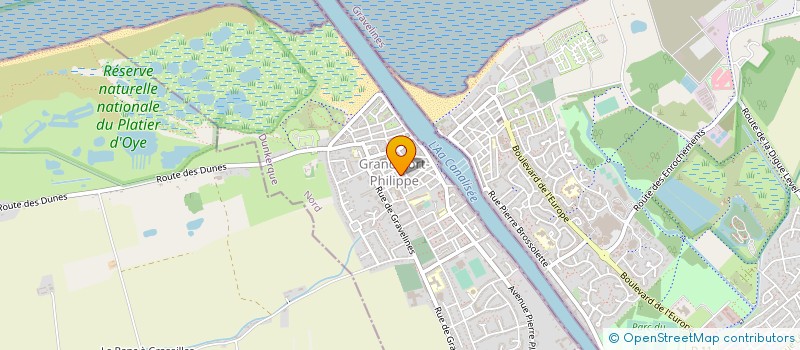 localisation de l'entreprise SCI POLLAERT  GRAND-FORT-PHILIPPE