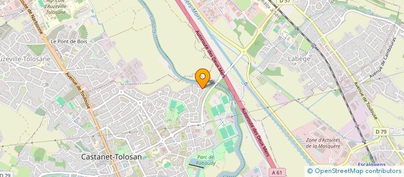 localisation de l'entreprise SCI POLLEN DU SUD à CASTANET-TOLOSAN