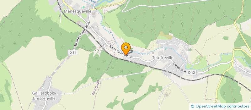 localisation de l'entreprise SCI POLLET  ECOUIS