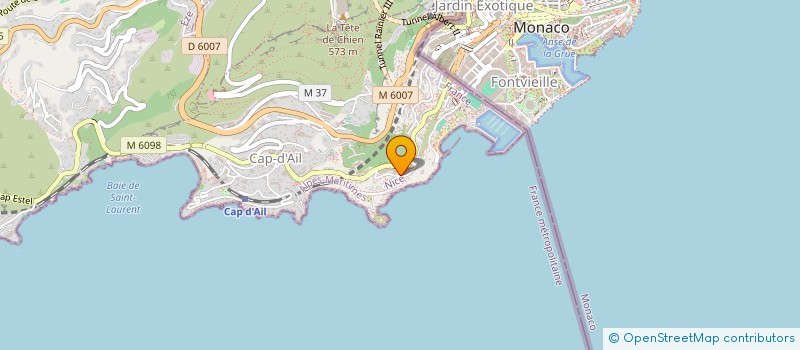 localisation de l'entreprise SCI POLMAR à CAP-D'AIL