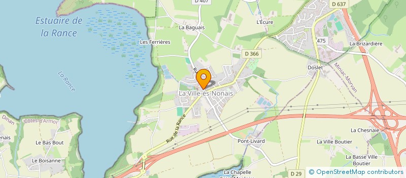 localisation de l'entreprise SCI POLO 35  LA VILLE-ES-NONAIS