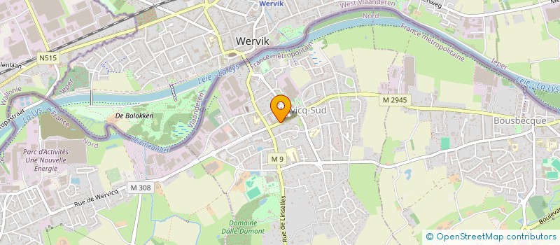 localisation de l'entreprise SCI POLO  BOUSBECQUE