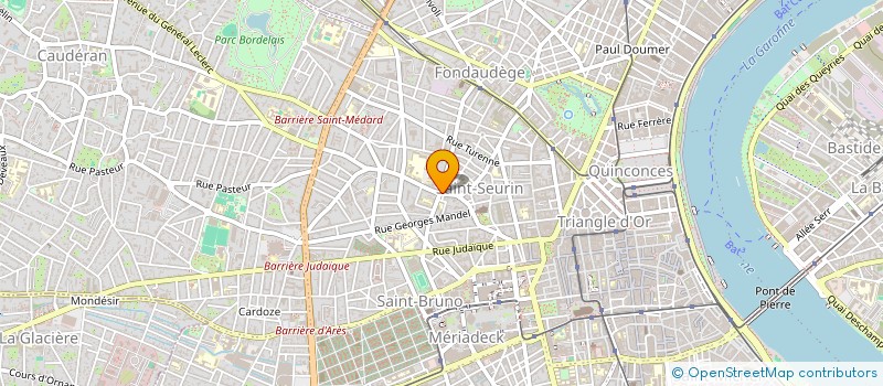 localisation de l'entreprise SCI POLO & CO  BORDEAUX