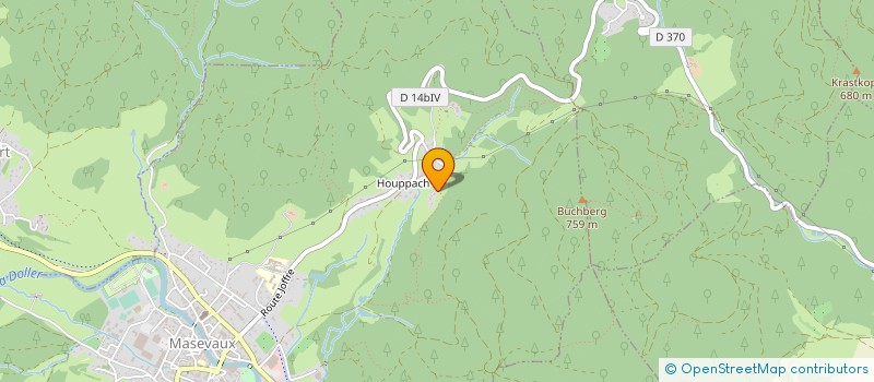 localisation de l'entreprise SCI POLO ONE  MASEVAUX-NIEDERBRUCK