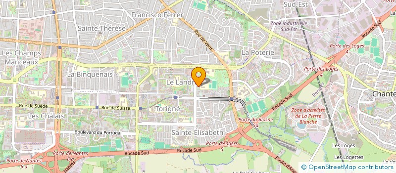 localisation de l'entreprise SCI POLOGNE  RENNES