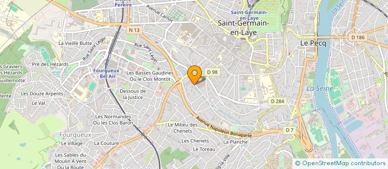 localisation de l'entreprise SCI POLOGNE  SAINT-GERMAIN-EN-LAYE