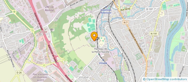localisation de l'entreprise SCI POLONIO-ROYET à CORBEIL-ESSONNES