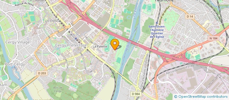 localisation de l'entreprise SCI POLORI  PONTOISE