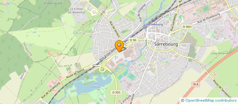localisation de l'entreprise SCI POLSKA à SARREBOURG