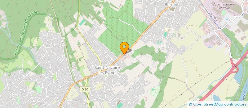 localisation de l'entreprise SCI POLTEK à SAINT-NAZAIRE-LES-EYMES