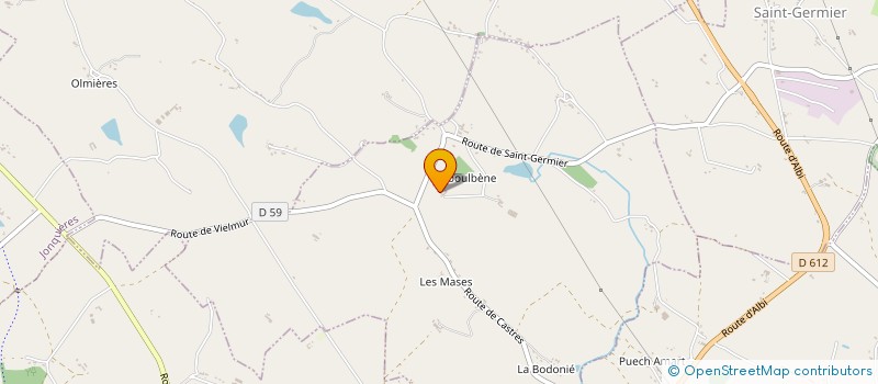 localisation de l'entreprise SCI POLWEHR  LABOULBENE