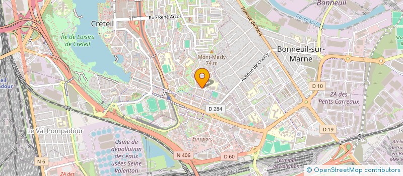 localisation de l'entreprise SCI POLY à CRETEIL