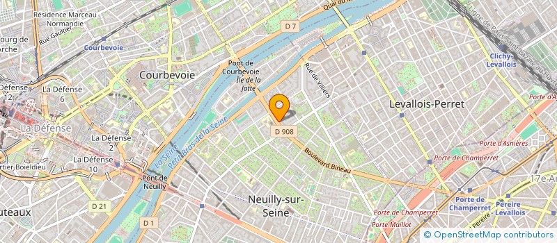 localisation de l'entreprise SCI POLYCARPOS à NEUILLY-SUR-SEINE