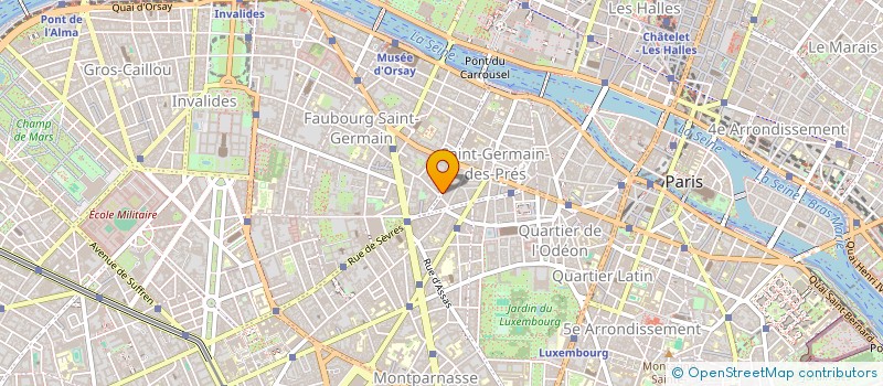 localisation de l'entreprise SCI POLYCHROME  PARIS