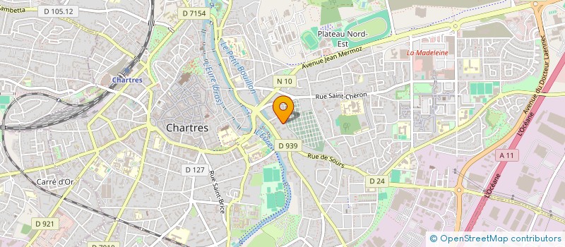 localisation de l'entreprise SCI POLYDIMMO à CHARTRES