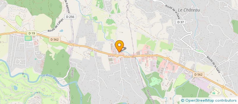 localisation de l'entreprise SCI POLYGONE  MONTAUROUX