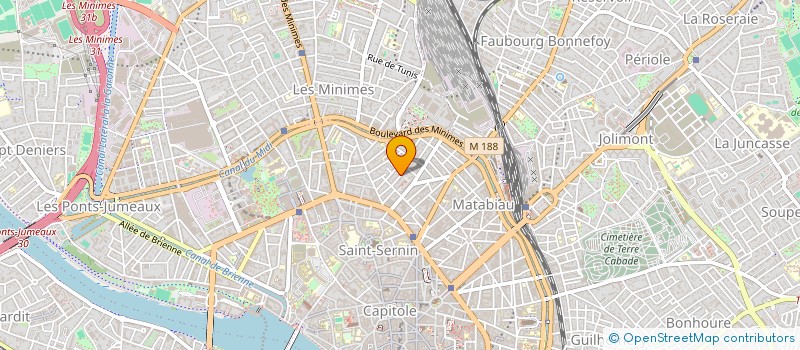 localisation de l'entreprise SCI POLYJA à TOULOUSE