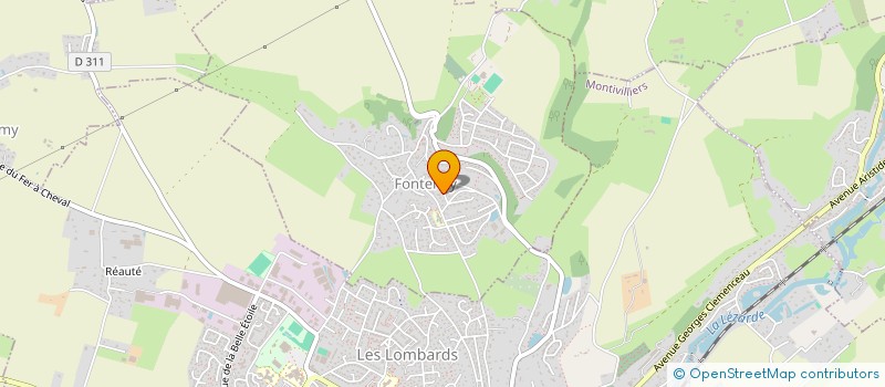 localisation de l'entreprise SCI POM IMMOBILIER à FONTENAY