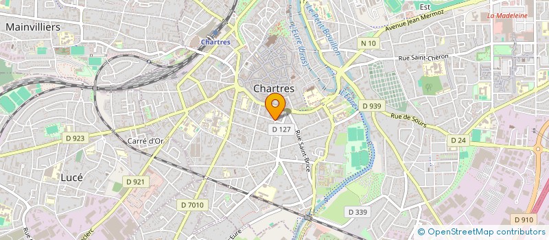 localisation de l'entreprise SCI POMACANTHUS à CHARTRES